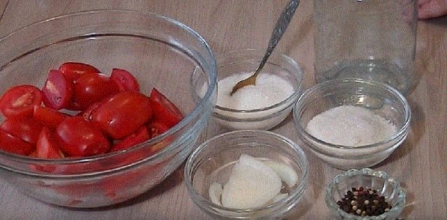 Recipes for tomato slices for the winter