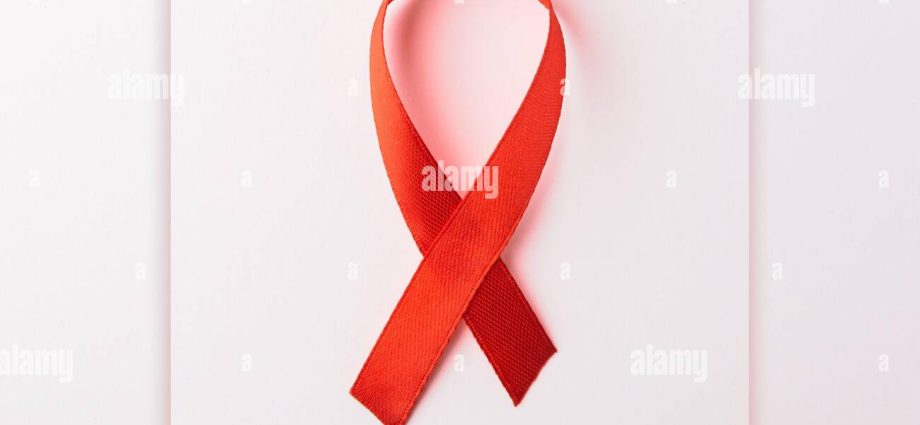 Red bow &#8211; a sign of solidarity with the sick on World AIDS Day