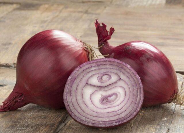 Red (purple) onion: health benefits and harms for women and men, composition