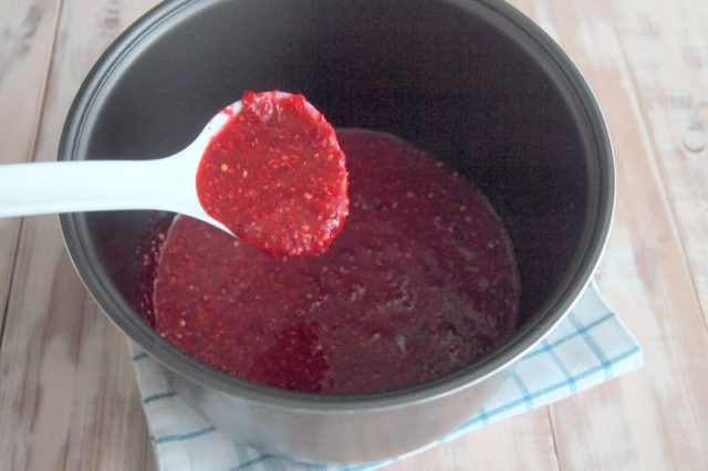 Redcurrant jam in a slow cooker Redmond, Panasonic, Polaris