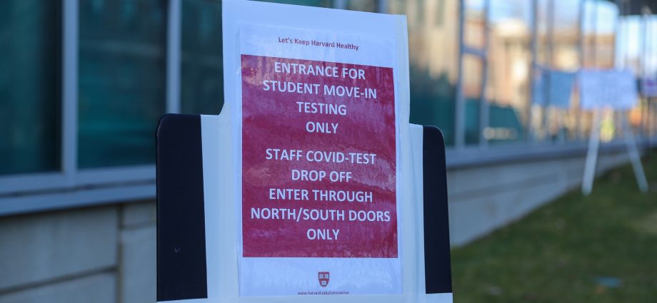 Relaxing the restrictions only makes sense if we do more tests. Harvard Analyzes