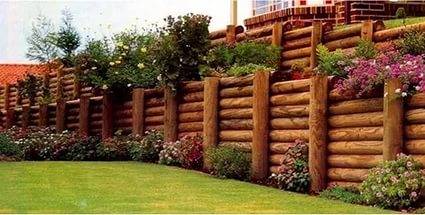 Retaining walls in landscape design