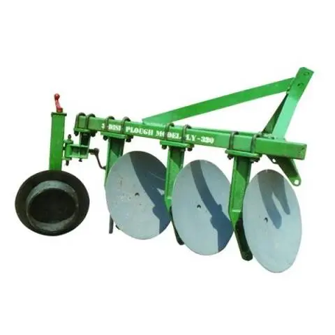 Reversible plow for mini tractor 