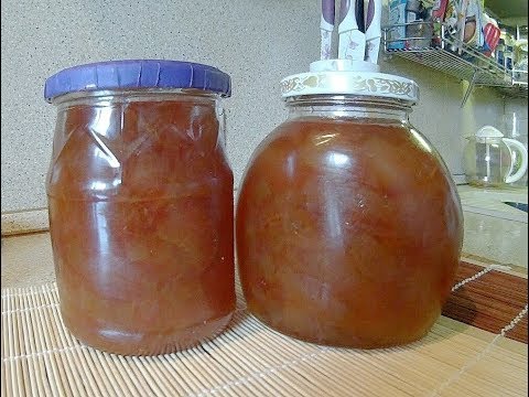 Rhubarb jam with orange