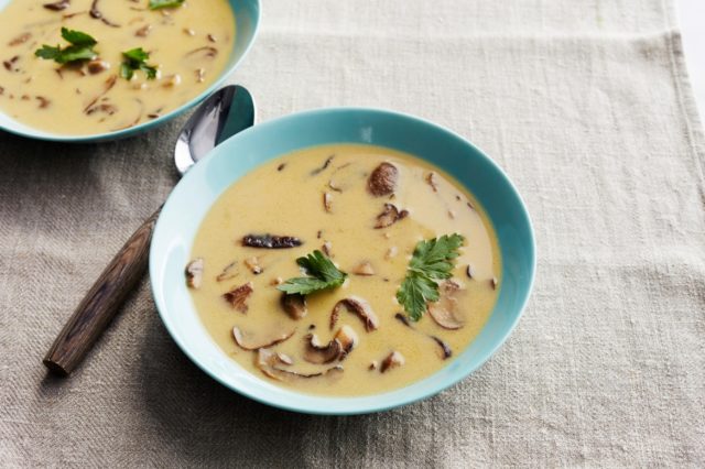 Rice soup: mushroom recipes with photos