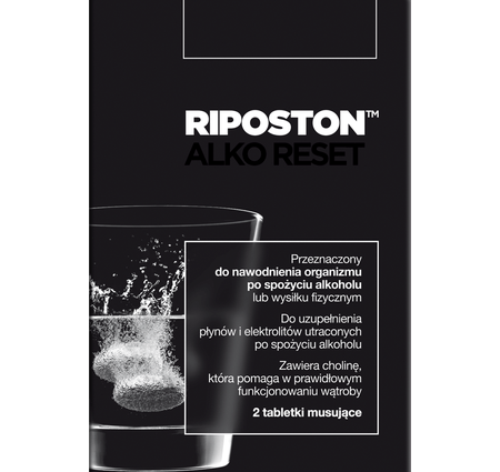 Riposton for a hangover. Composition, action and contraindications