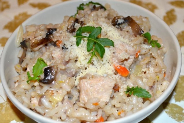 Risotto with champignons: recipes with photos