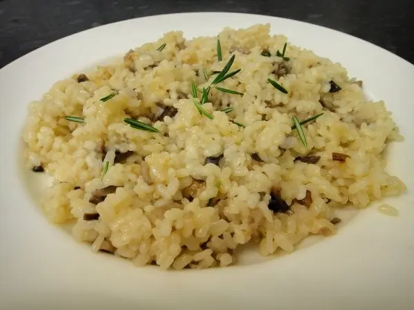 Risotto with champignons: recipes with photos