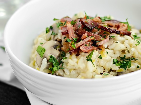 Risotto with champignons: recipes with photos