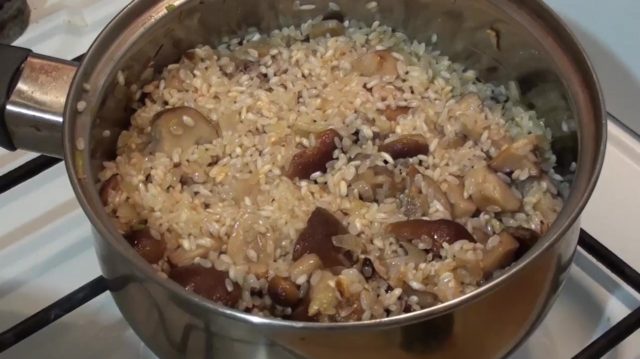 Risotto with porcini mushrooms: recipes with photos