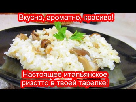 Risotto with porcini mushrooms: recipes with photos