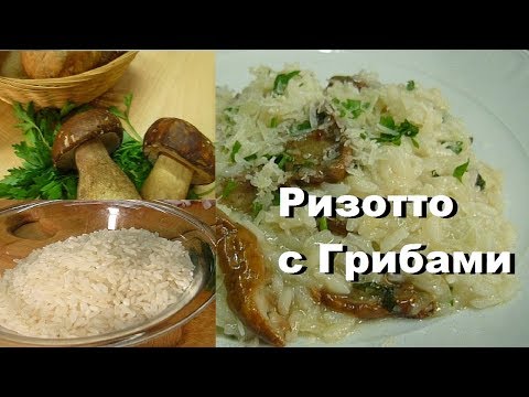 Risotto with porcini mushrooms: recipes with photos