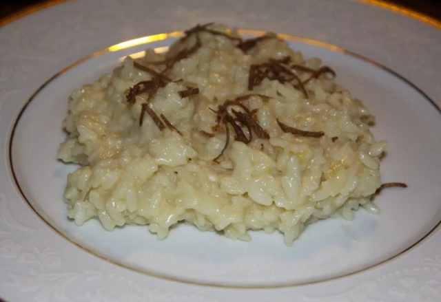 Risotto with truffle: cooking recipes