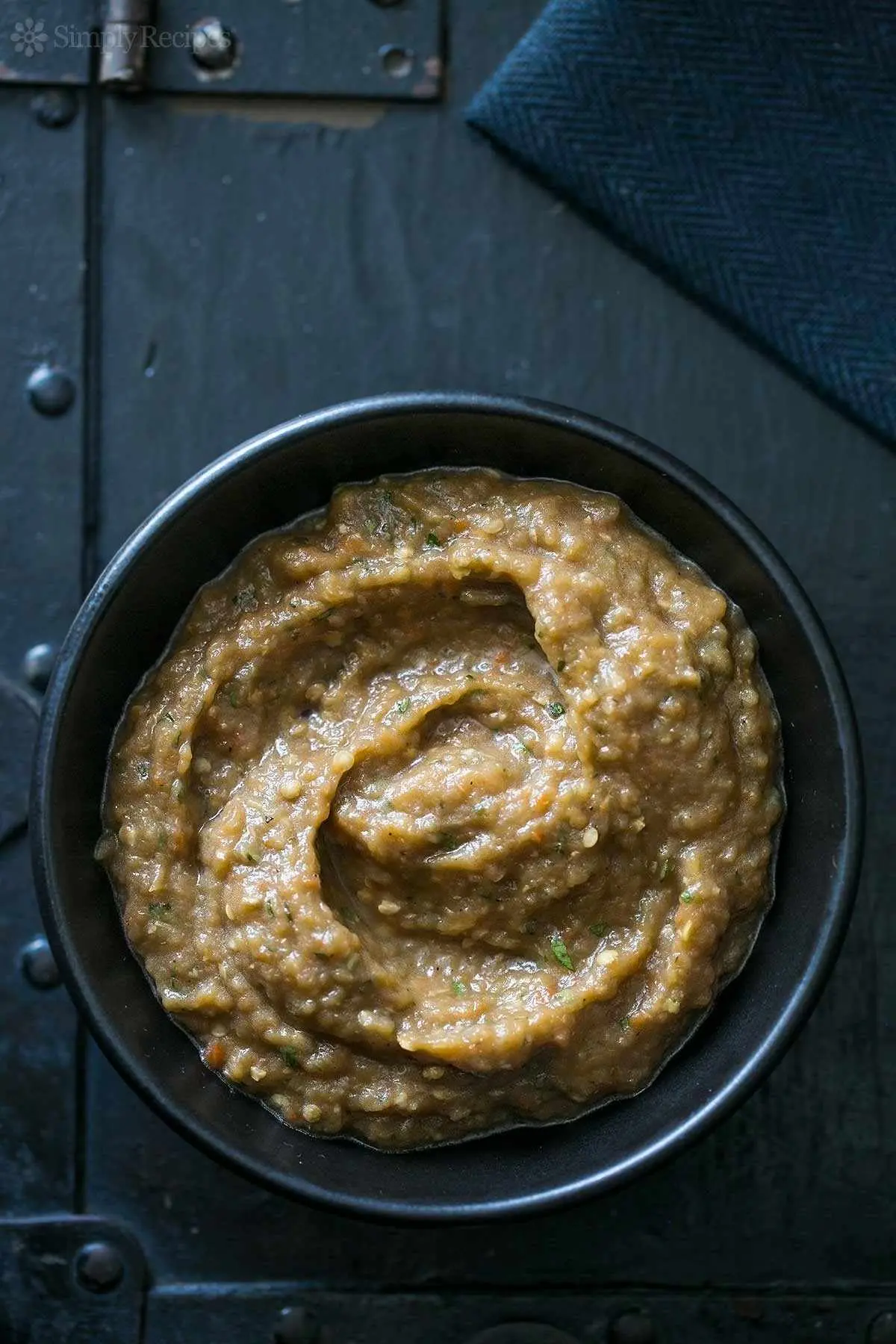 Roasted eggplant caviar 