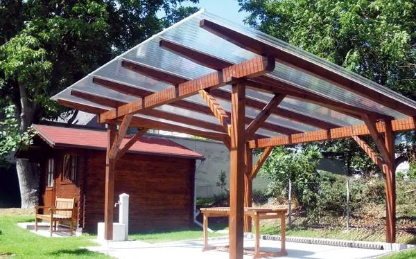 Roof for a gazebo: soft, flexible, transparent roofing, laying tiles, installing plastic and other materials with your own hands