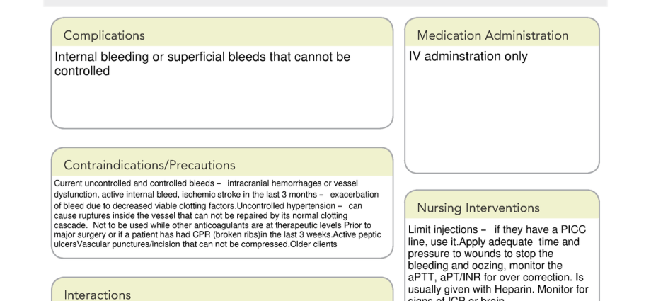 Routine &#8211; properties, application, contraindications, precautions