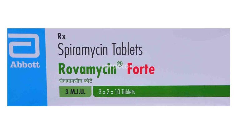 Rovamycine &#8211; indications, dosage, contraindications, side effects