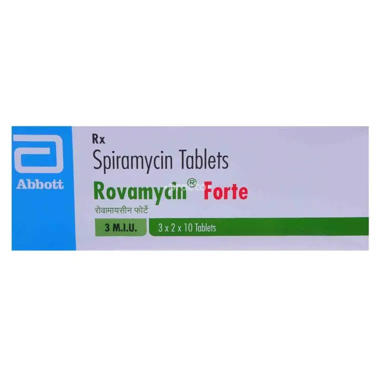 Rovamycine &#8211; indications, dosage, contraindications, side effects