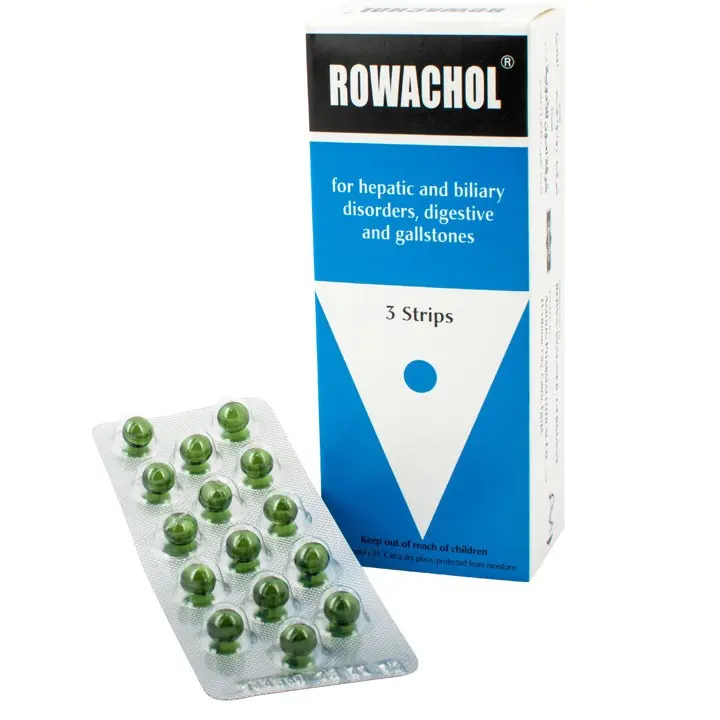 Rowachol &#8211; indications, composition, dosage, side effects, substitute. Tablets for pains in gallstone disease