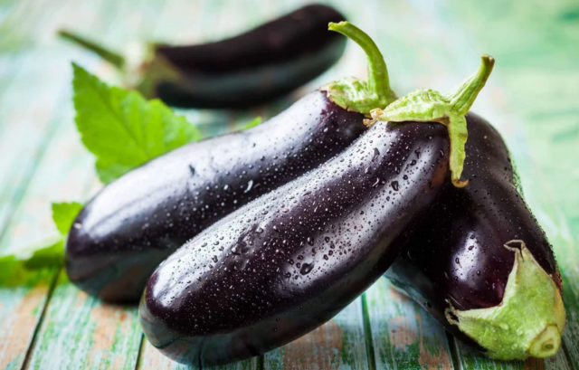 Royal eggplant for the winter