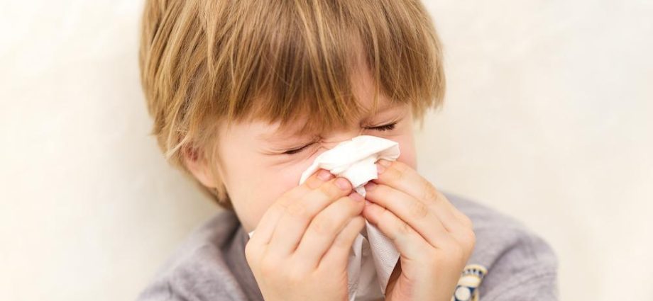 Runny nose in children