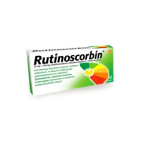 Rutinoscorbin &#8211; action, composition, indications, contraindications, interactions. What is the combination of routine and vitamin C good for?