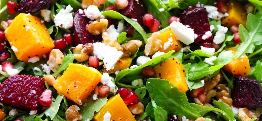 Salad for the winter of zucchini and beets