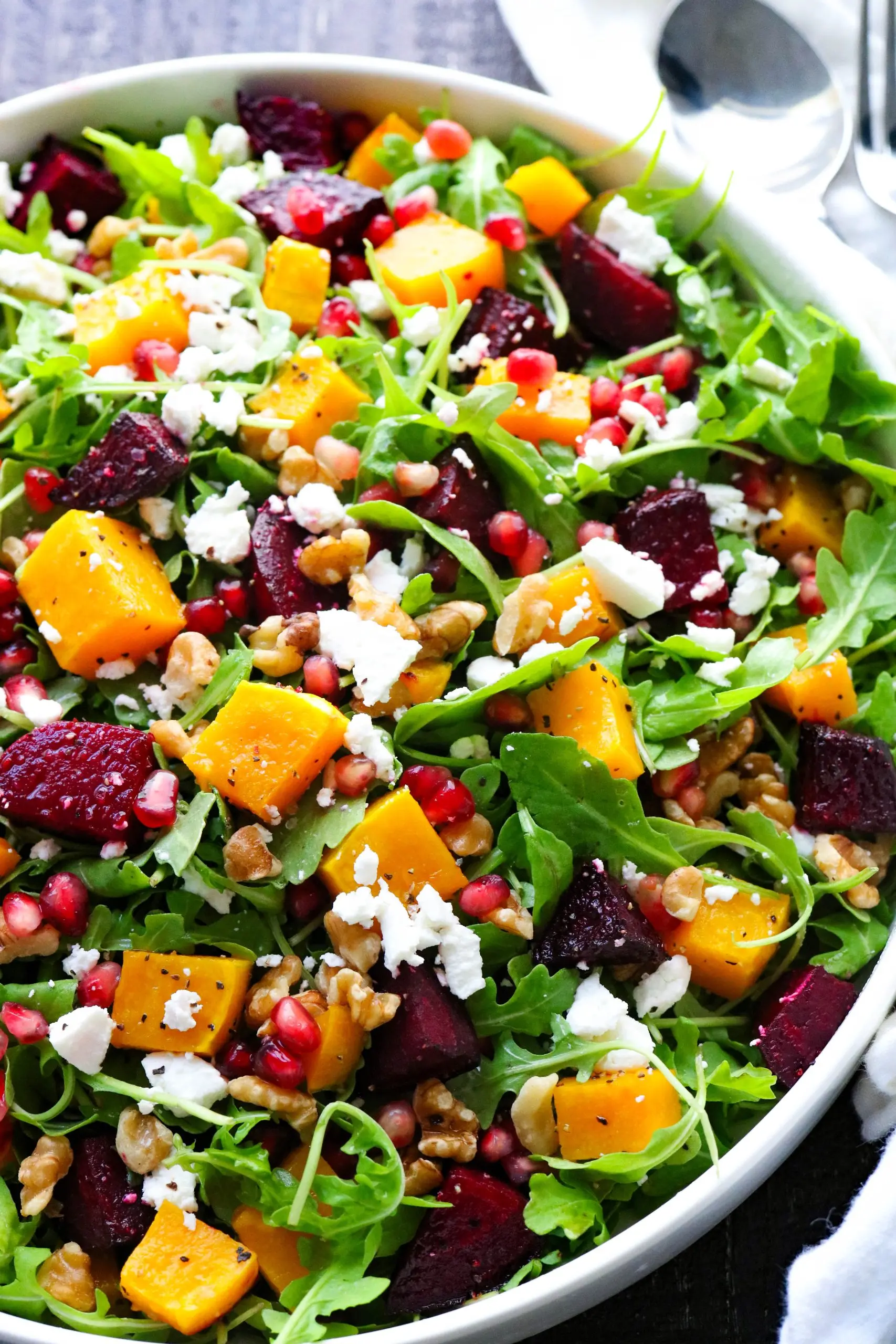 Salad for the winter of zucchini and beets