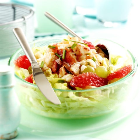 Salad recipes with avocado and crab sticks