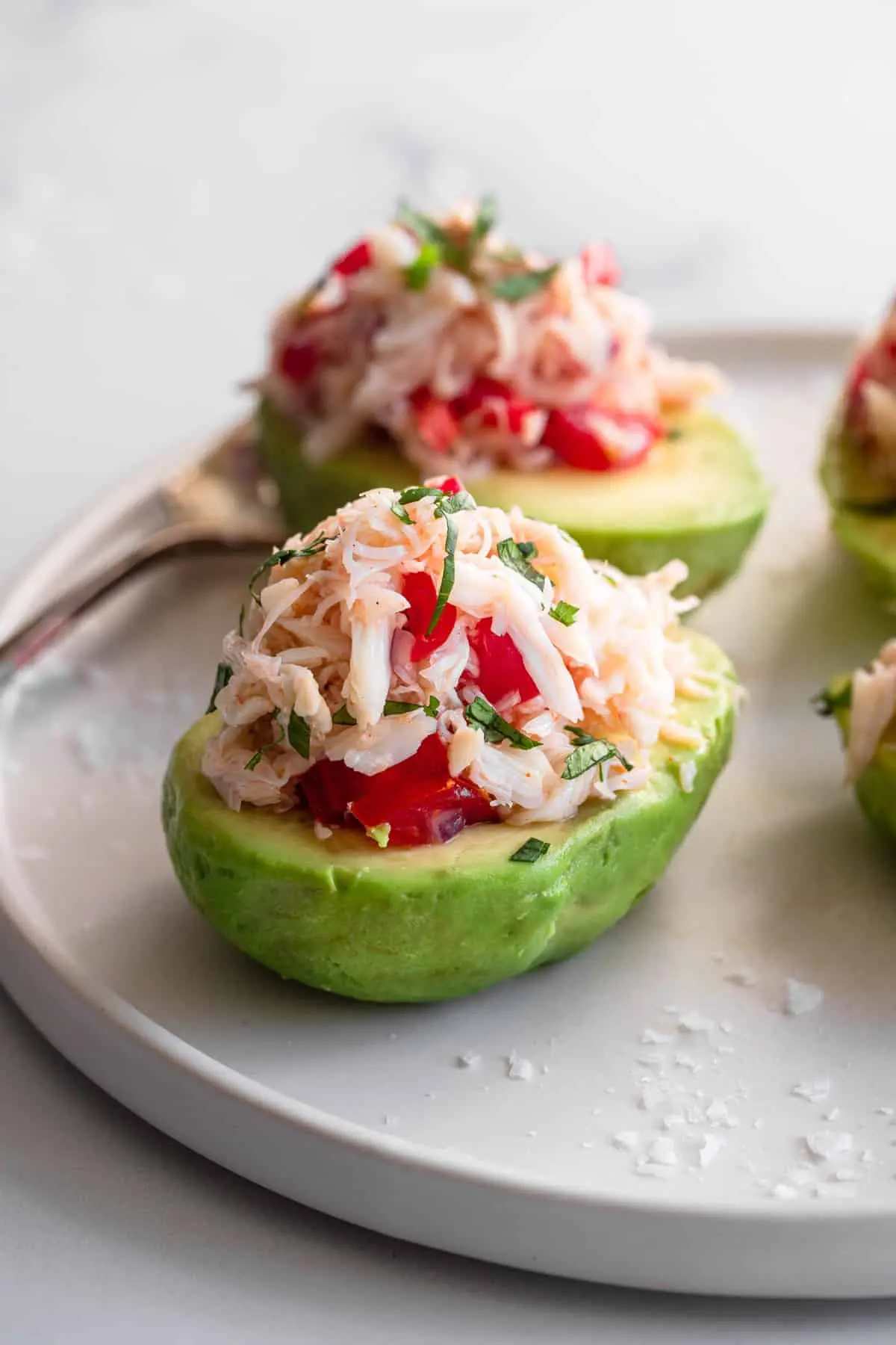 Salad recipes with avocado and crab sticks