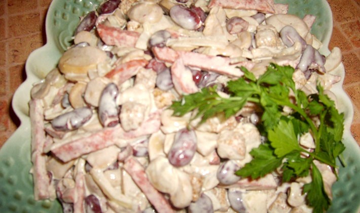 Salad recipes with milk mushrooms