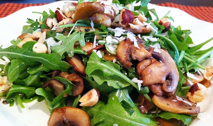 Salad recipes with milk mushrooms