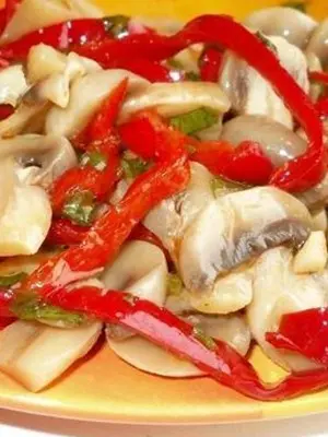 Salads with pickled champignons: homemade recipes