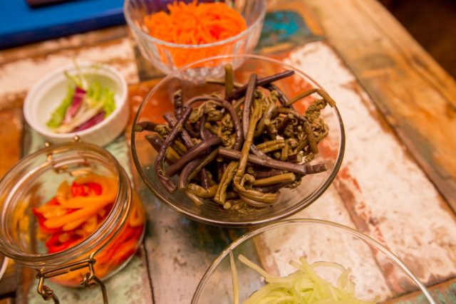 Salted fern salad: 12 recipes with photos