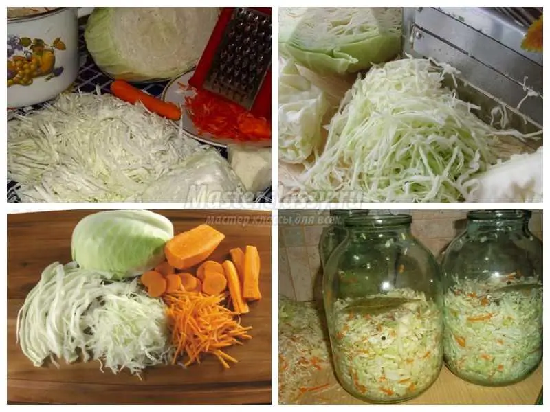 Salting cabbage for the winter: delicious recipes