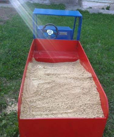 Sandbox machine + photo