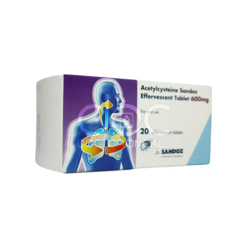 Sandoz acetylcysteine ​​- indications, use, precautions