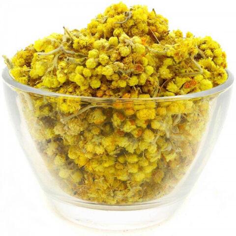 Sandy immortelle: photo and description of flowers, recipes, application, reviews