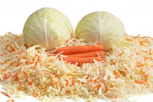 Sauerkraut for the winter at home