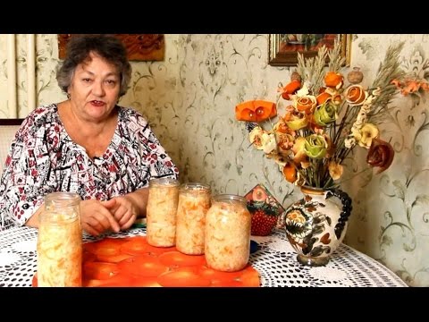 Sauerkraut in brine in a jar