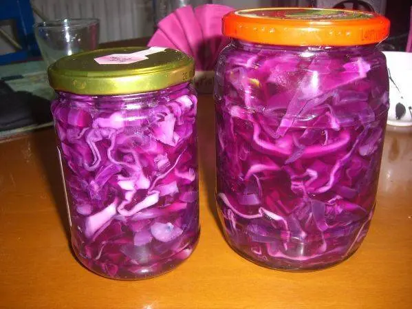 Sauerkraut per day with vinegar