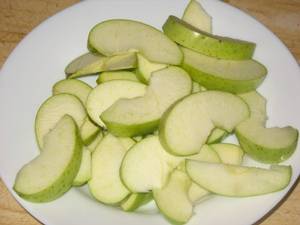 Sauerkraut with apples