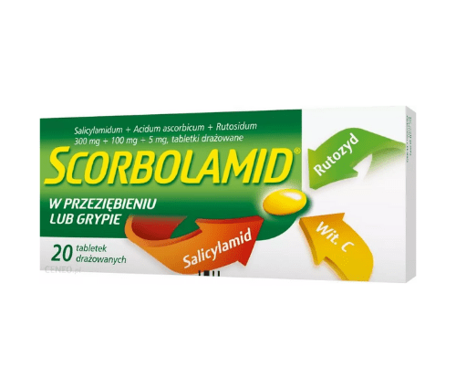 Scorbolamid &#8211; action, indications, contraindications, precautions