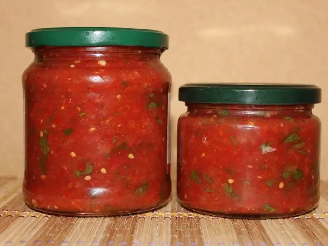 Seasoning light from tomatoes and peppers: 17 recipes