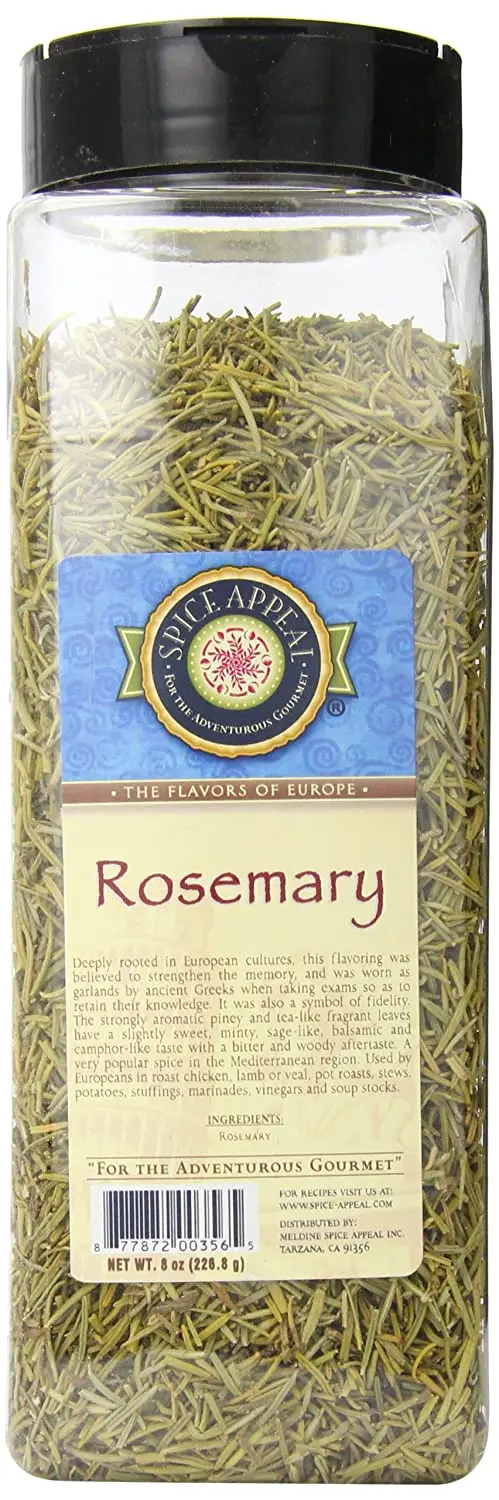 Seasoning with rosemary