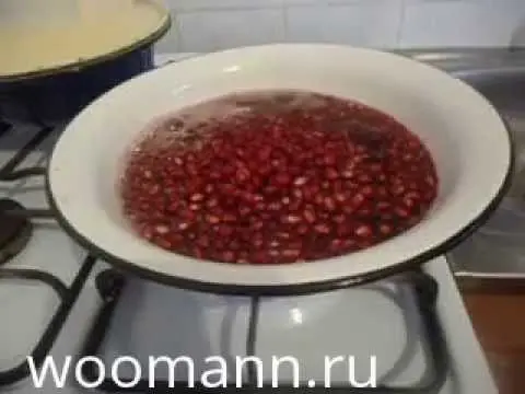 Seed pomegranate jam