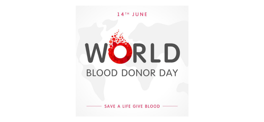 Share blood, save a life. World Blood Donor Day 2020