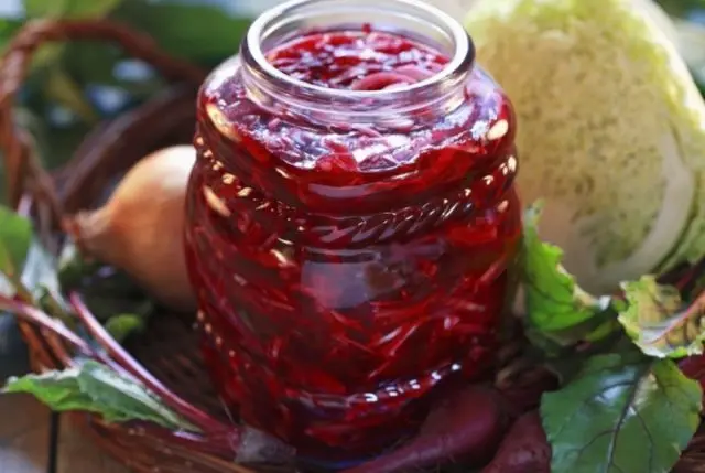 Sharp beets for the winter