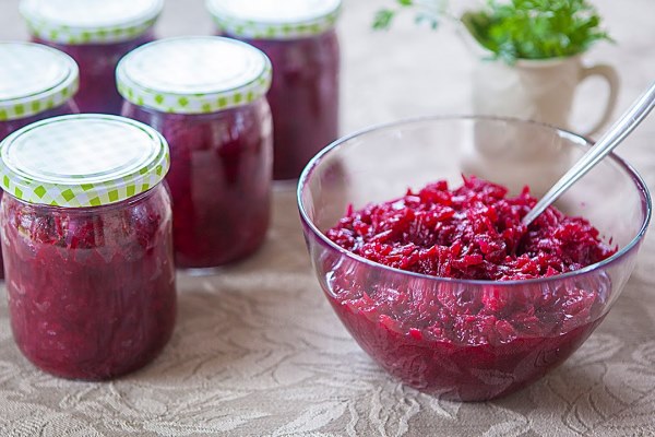 Sharp beets for the winter