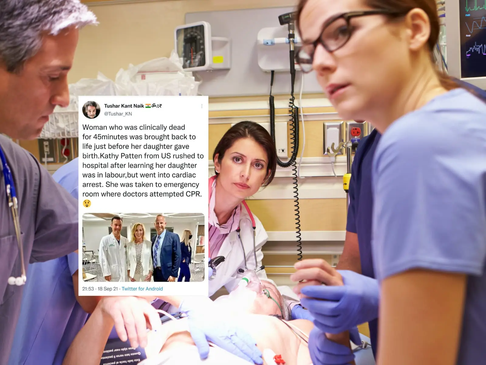 She was dead for 45 minutes &#8211; how did the miracle happen after her birth in Florida?